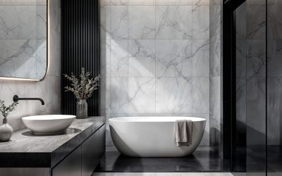 Jak zaaranżować ściany w łazience bez kafelków?